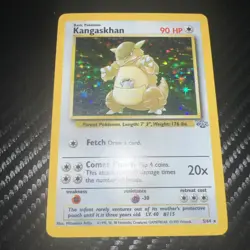 Pokemon TCG Kangaskhan Holo Rare Jungle 5/64 Lightly Played - Image 2