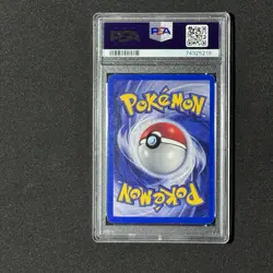 Blaine's Charizard 2/132 Holo Gym Challenge W/ Error 2000 Pokemon Card PSA 7 NM - Image 2