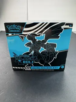 Pokemon Scarlet & Violet Black Bolt Elite Trainer Box ETB SEALED NEW - Image 1