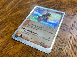 Pokemon TCG Hitmonchan ex 98/109 Ruby and Sapphire Holo MP - Image 5