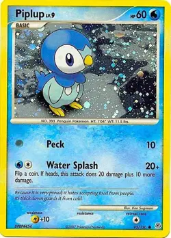 Piplup - 93/130 - Alternate Holo - Promo LP TCG Pokemon - Image 1