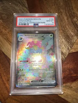 2023 Pokemon Mew en Venusaur EX Special Illustration Rare PSA 10 - Image 1