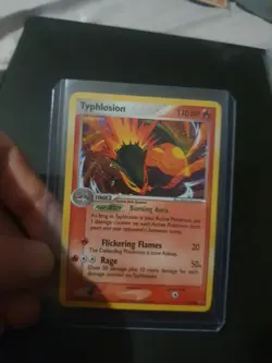 Typhlosion Rare Cosmos Holo Pokemon Card - 034 Black Star Promo 2006 - Good cond - Image 1