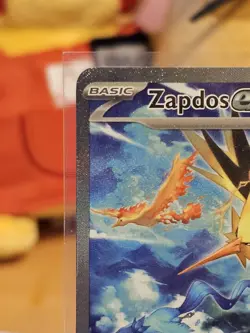 Pokemon Zapdos ex Ultra Rare Full Art Holo Scarlet & Violet 151 Card — NM - Image 3