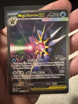 Mega Starmie EX 118/088 Perfect Order Mega Evolution Pokemon Card - Image 1