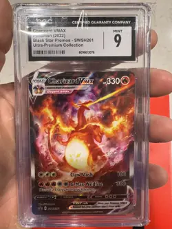 Charizard Vmax SWSH261 Ultra-premium Collection Pokemon CGC 9 Mint - Image 1