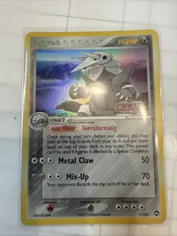 Aggron Reverse Holo Rare EX Power Keepers 1/108 Pokemon TCG - Image 1