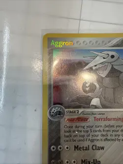 Aggron Reverse Holo Rare EX Power Keepers 1/108 Pokemon TCG - Image 2