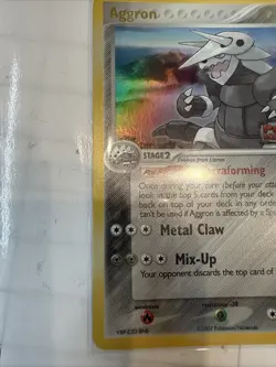 Aggron Reverse Holo Rare EX Power Keepers 1/108 Pokemon TCG - Image 5