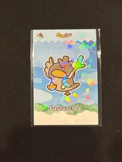 Limited Edition Full Art Rare Smile Farfetch’d Pokemon Card Database #0083 ✨ - Image 1