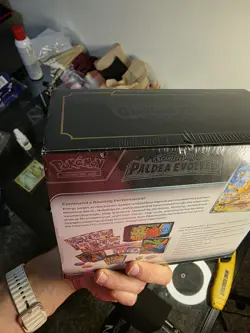Pokemon Paldea Evolved Elite Trainer Box Sealed (Small Tear) - Image 5
