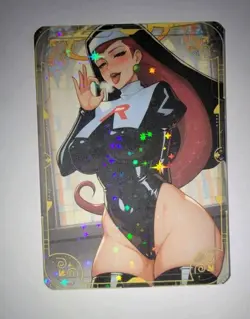 Jessie Team Rocket Pokemon Anime Waifu Card ACG Goddess Holo Hunny Bunny - Image 1