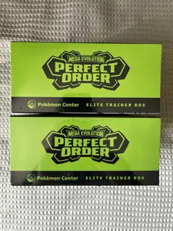 2 x Pokemon TCG Perfect Order Pokemon Center ETB (Sealed & Brand New) - Image 5