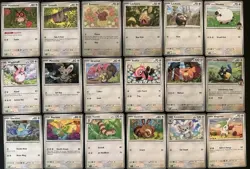 Lot of 30 CUTE Pokemon cards - MIX OF Common - Holo- Reverse Holo Cards ALL NM - Image 3