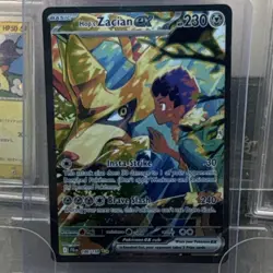 Pokemon Hop's Zacian EX 186/159 Journey Together Rare Holo 230HP Brave Slash - Image 1