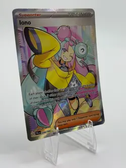 Pokemon Iono Ultra Rare SV02: Paldea Evolved 254/193 - Image 3