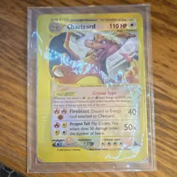 Pokemon Charizard Skyridge 146/144 Crystal Type Reverse Holo Secret Rare 110 HP - Image 3