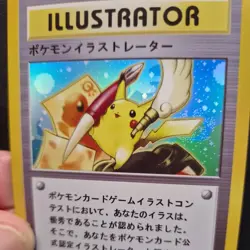 1996 Pokemon Jap Illustrator Holo Card Promo Pikachu Charmander & Char Set - Image 3