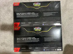 2x Pokemon TCG Paldean Fates Great Tusk ex and Iron Treads ex Premium Collection - Image 2