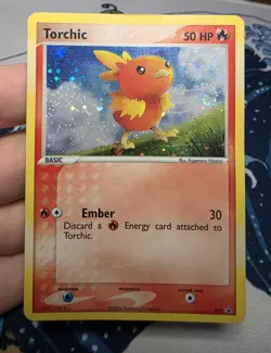 Pokemon Nintendo Promos Torchic #017 With SWIRL 🌀 - Image 1