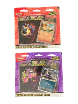 2x Pokemon TCG Ascended Heroes Tech Sticker Collection 3 Pack Blister - Image 1