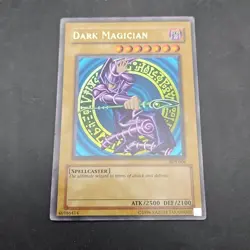 Yugioh! Dark Magician SDY-006 Ultra Rare Holo Vintage 1996 - Image 1
