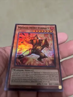 Masked HERO Furnace MZMU-EN015 Maze of Muertos 1st Edition - Image 1