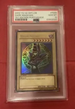 Yu-Gi-Oh Stardust Dragon PSA 10 AND LOB Dark Magicians 2002 port. PSA 10 1. edt. - Image 2