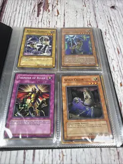 Yu-Gi-Oh! TCG Official Konami Card Binder 1996 With Cards Many 1st Edition - Image 3
