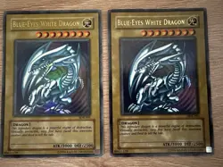 Yu-Gi-Oh! TCG Vintage Lot Blue Eyes Dark Magician Rare Cards. See Description - Image 4