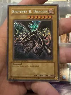 Yu-Gi-Oh Red-Eyes B. Dragon BPT-005 Secret Rare Limited Ed 2002 Collectors Tin - Image 1