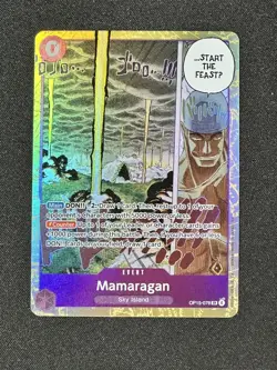 One Piece TCG Mamaragan OP15-078 SR EVENT Adventure on Kami’s Island OP15-EB04 - Image 1