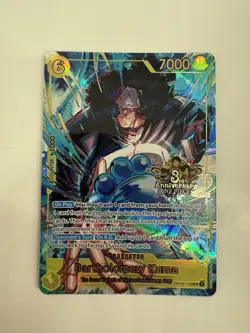 Bartholomew Kuma OP12-119 SEC Foil NEW One Piece 3rd Anniversary Set JPN English - Image 1