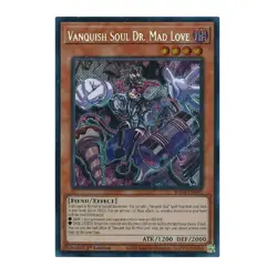 Yu-Gi-Oh! Vanquish Soul Dr. Mad Love (Secret Rare) - Quarter Century Stampede - Image 1