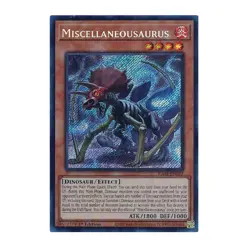 Yu-Gi-Oh! Miscellaneousaurus (Secret Rare) - Quarter Century Stampede - Image 1