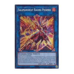 Yu-Gi-Oh! Salamangreat Raging Phoenix (Secret Rare) - Quarter Century Stampede - Image 1