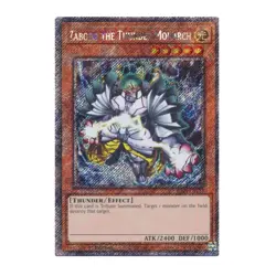 Yu-Gi-Oh! Zaborg the Thunder Monarch (Platinum Secret Rare) - Quarter Century St - Image 1