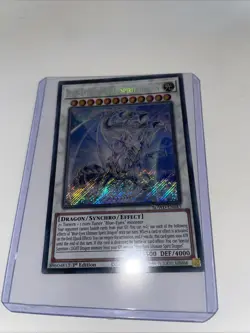 Yu-Gi-Oh! Blue-Eyes Ultimate Spirit Dragon Secret Rare SDWD-EN043 1st Edition - Image 1