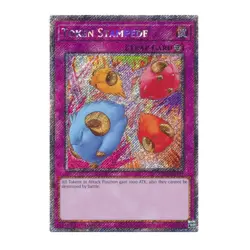 Yu-Gi-Oh! Token Stampede (Platinum Secret Rare) - Quarter Century Stampede - Image 1