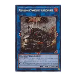 Yu-Gi-Oh! Amphibious Swarmship Amblowhale (Secret Rare) - Quarter Century Stampe - Image 1