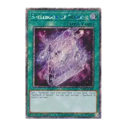 Yu-Gi-Oh! Spellbook of Secrets (Platinum Secret Rare) - Quarter Century Stampede - Image 1