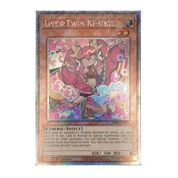 Yu-Gi-Oh! Live Twin Ki-sikil (Platinum Secret Rare) - Quarter Century Stampede - Image 1