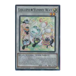 Yu-Gi-Oh! LollipoYummy Way (Super Rare) - Justice Hunters (JUSH) - Image 1