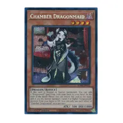 Yu-Gi-Oh! Chamber Dragonmaid (Secret Rare) - Quarter Century Stampede - Image 1