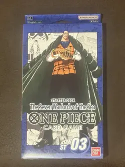 One Piece TCG The Seven Warlords of the Sea Starter Deck ST-03 English Sealed - Image 1