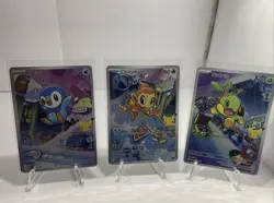 Pokemon TCG First Partner Pack Promo Card Lot Piplup Chimchar Turtwig - 3 Cards - Image 1