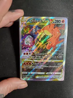Pokemon TCG Charizard VSTAR SWSH262 Sword & Shield Promo Card Holo NM Condition - Image 2