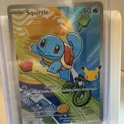 Pokemon TCG S-Chinese 30th Anniversary First Partner Set Vol1 Squirtle Card - Image 3