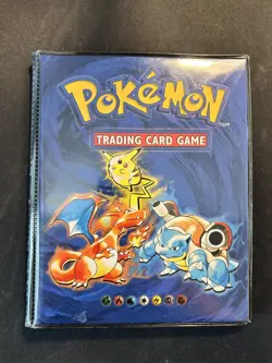 Official Pokemon Trading Card Game WOTC 1999 Vintage Album Binder - Image 1