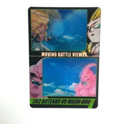 M1447 Gotenks vs Majin Buu Moving Battle Viewer Dragon Ball Morinaga Card - Image 1